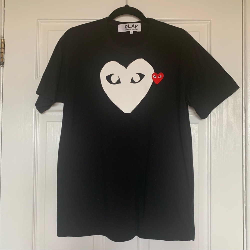 Comme Des Garçon PLAY T Shirt size Large